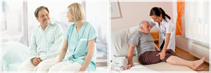 caregiver and seniors
